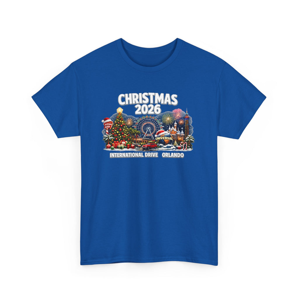 Christmas 2026 Orlando T-Shirt — International Drive Holiday Souvenir