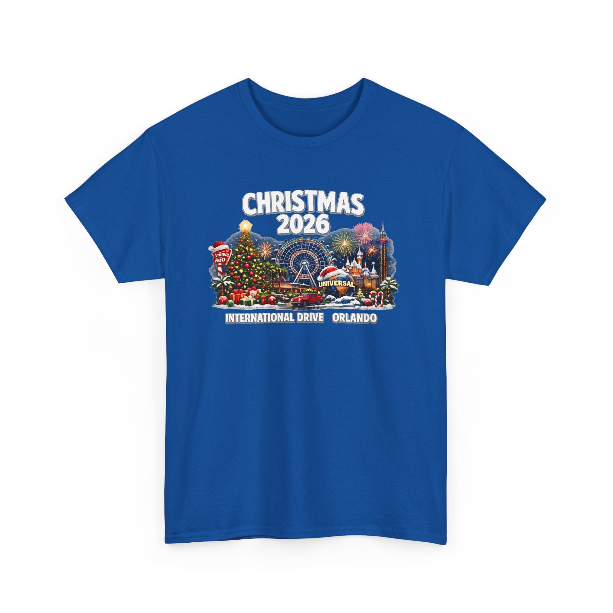 Christmas 2026 Orlando T-Shirt — International Drive Holiday Souvenir