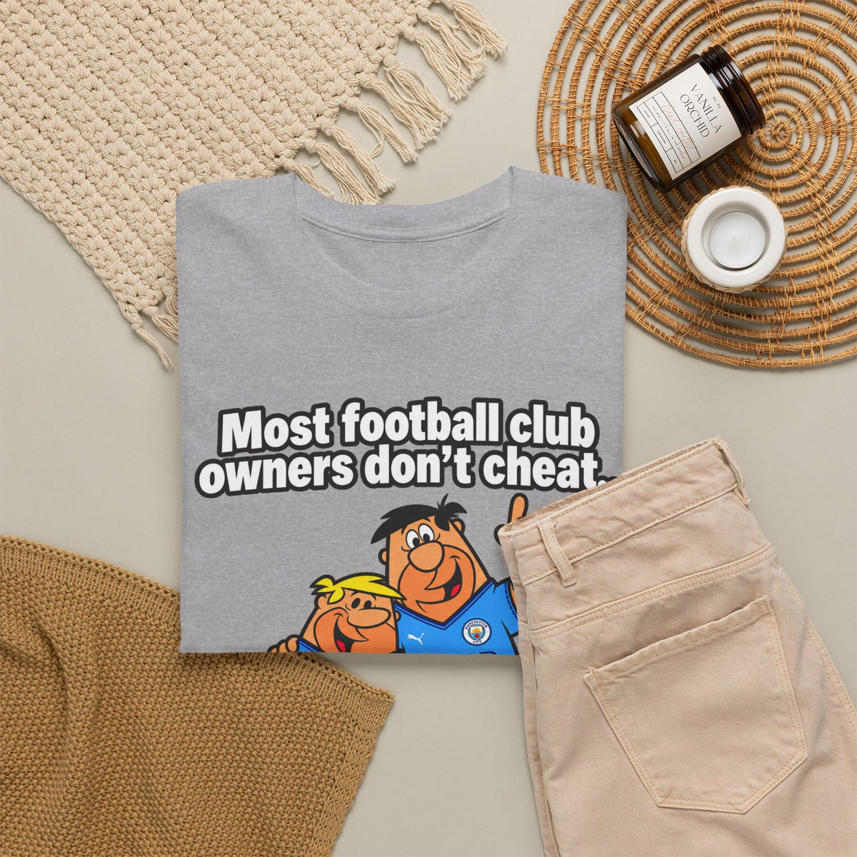 Manchester City Charges T‑Shirt — “Most Football Club Owners Don’t Cheat… but Abu Dhabi Dooo!”