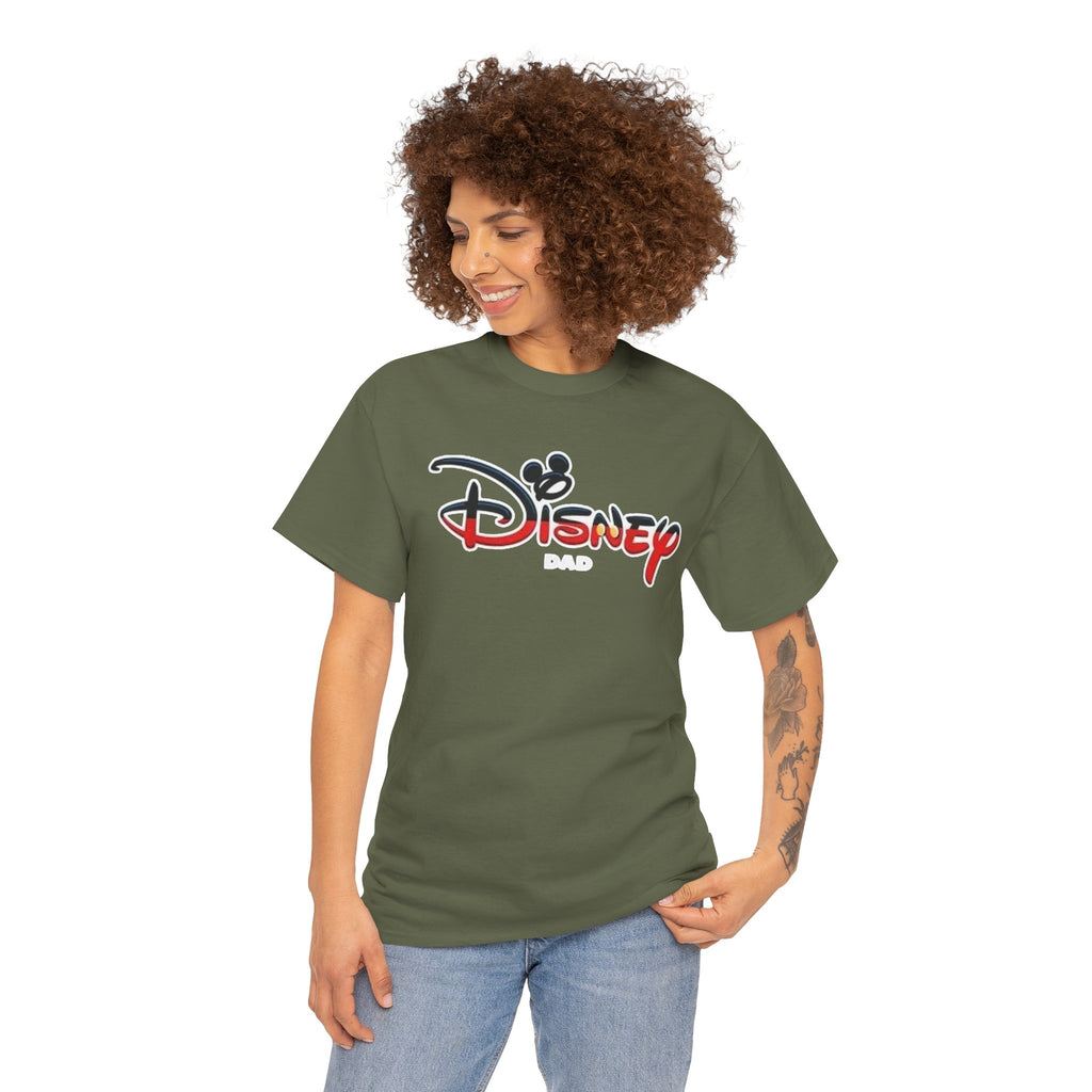 Disney Dad T‑Shirt — Classic Logo Tee for Theme Park Dads