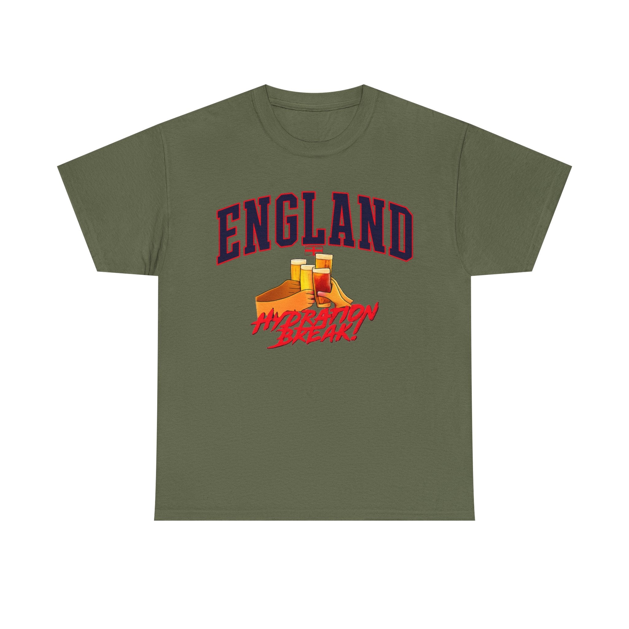 England Hydration Break T‑Shirt — "I'm Having an Hydration Break" Sports Tee
