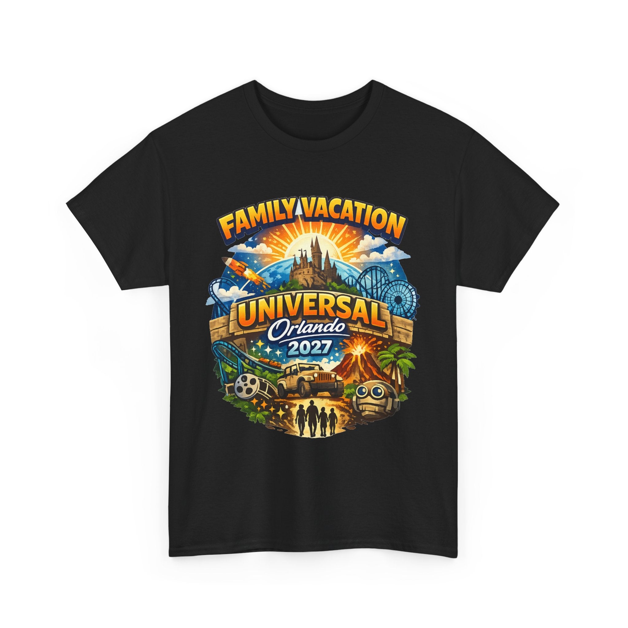 Universal Orlando 2027 Family Vacation T-Shirt
