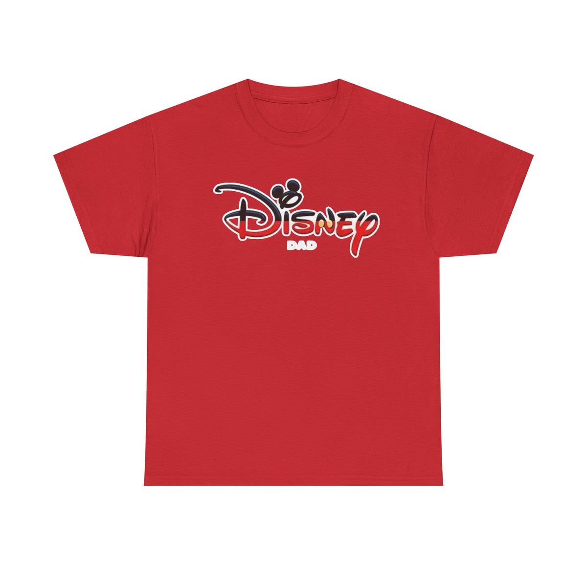 Disney Dad T‑Shirt — Classic Logo Tee for Theme Park Dads