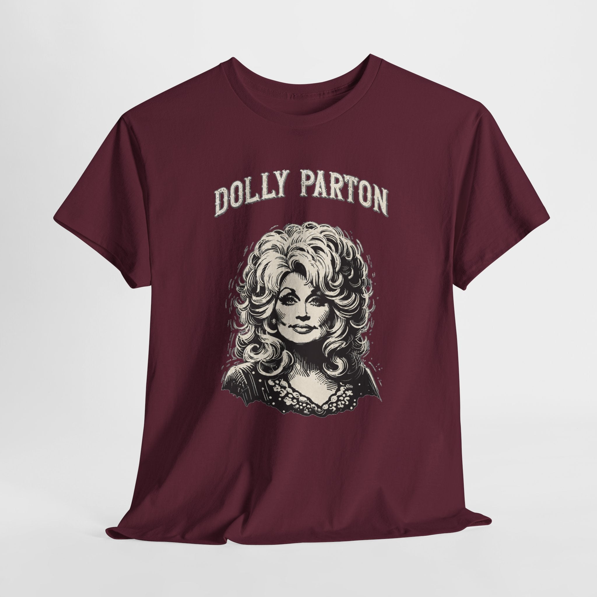 Dolly Icon Portrait Tee — Dolly Parton Graphic T-Shirt