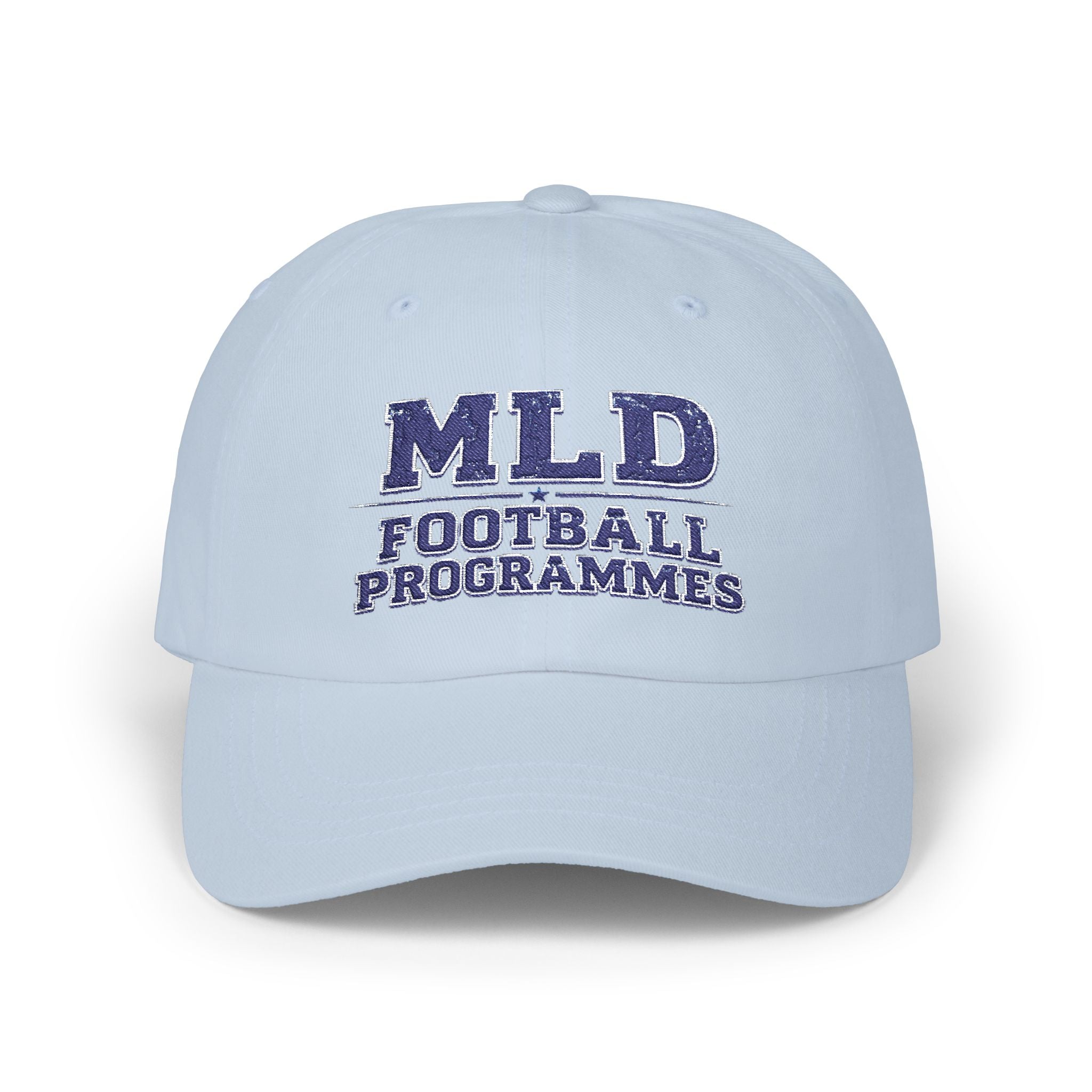 MLD Football Programmes Dad Cap — Vintage Sports Baseball Hat