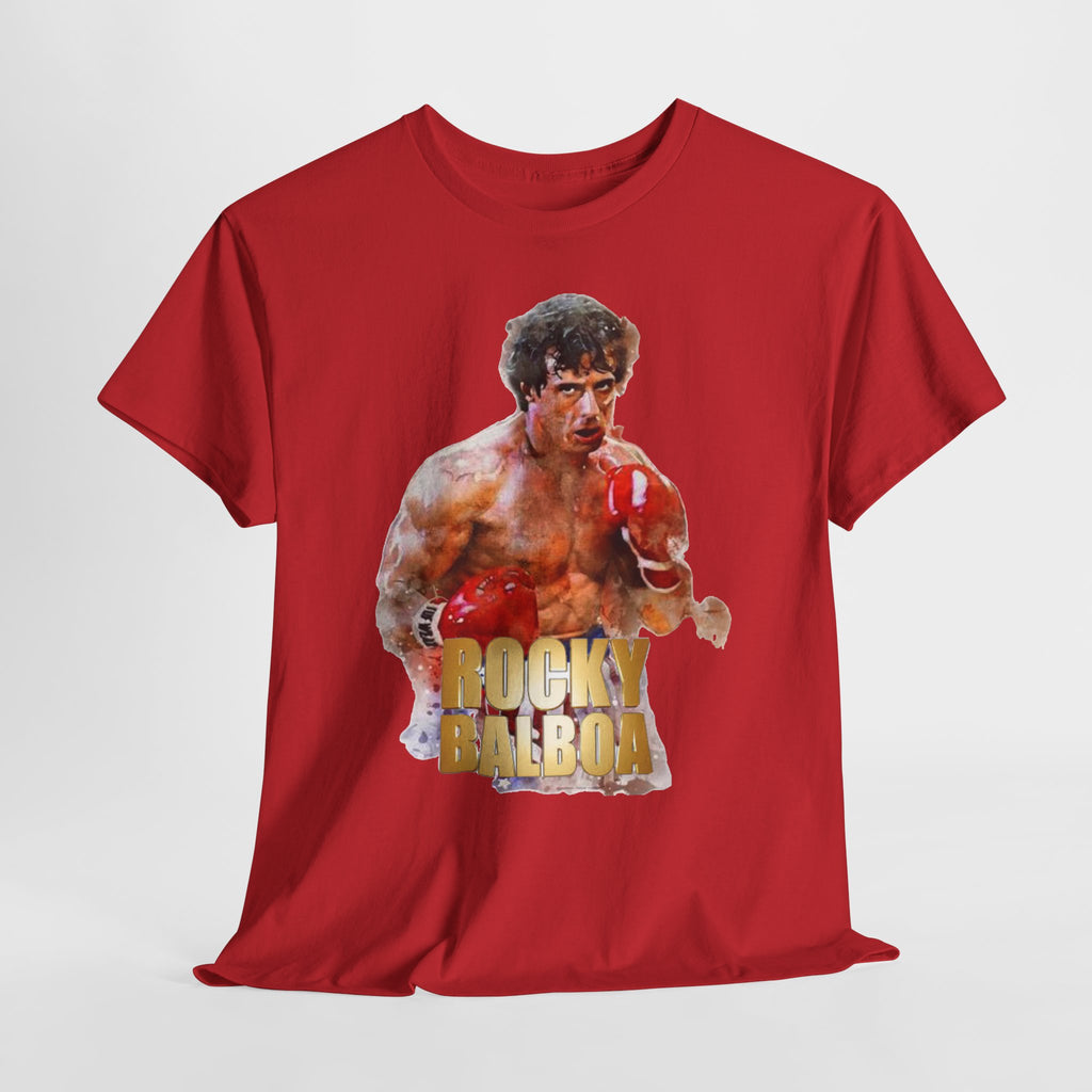 Boxing Rocky Balboa Graphic Tee – Retro Fighter Movie Shirt