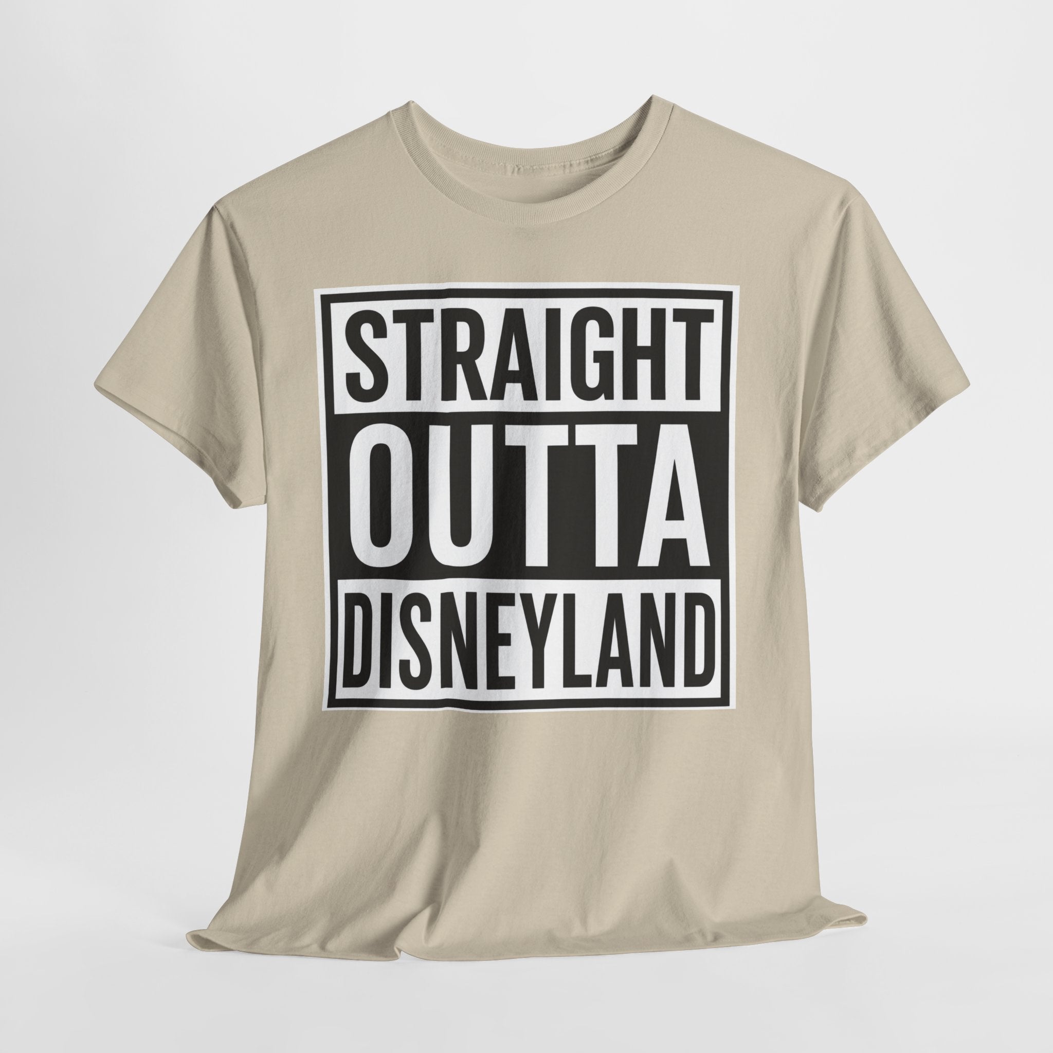 Straight Outta Disneyland T-Shirt — Funny Theme Park Vacation Shirt