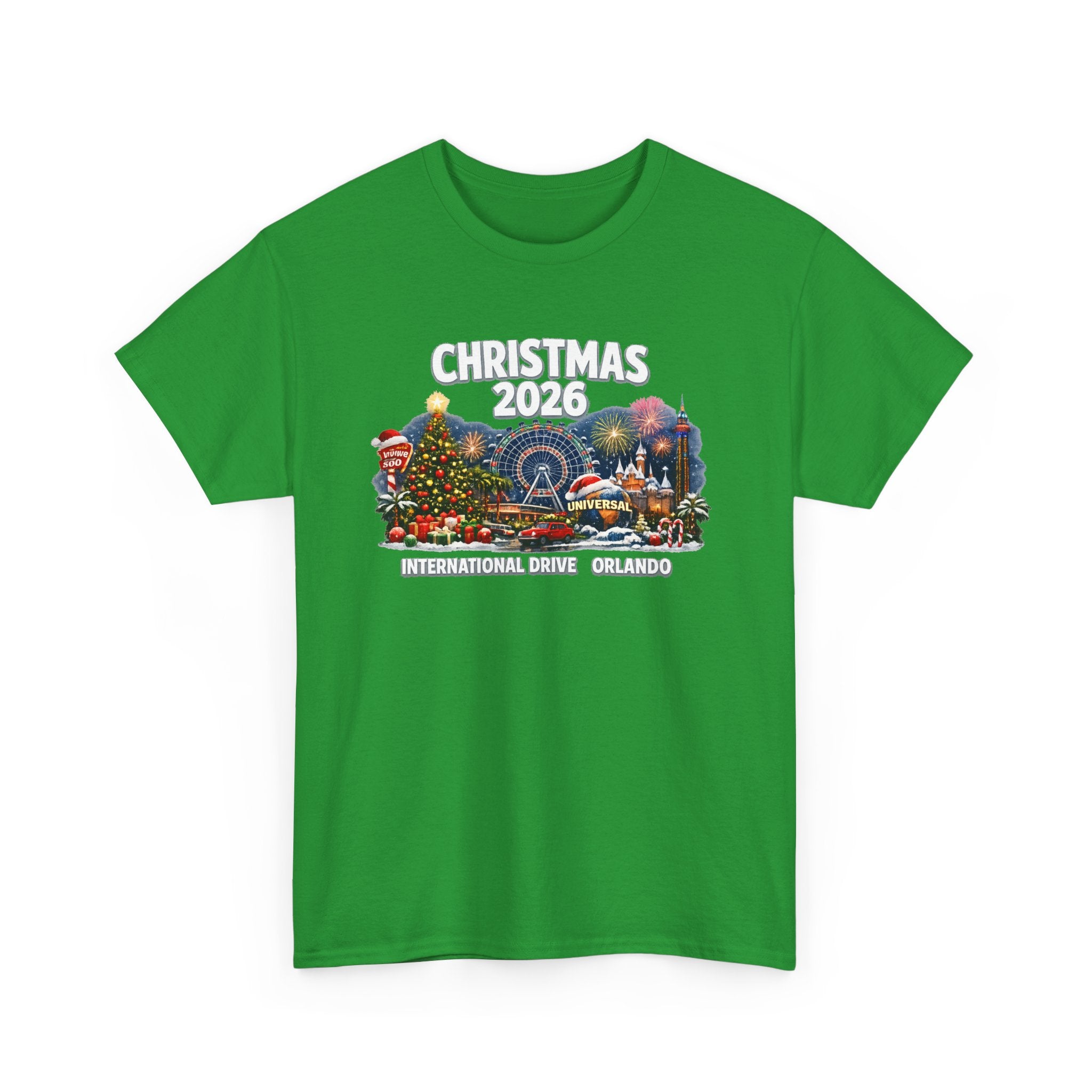 Christmas 2026 Orlando T-Shirt — International Drive Holiday Souvenir