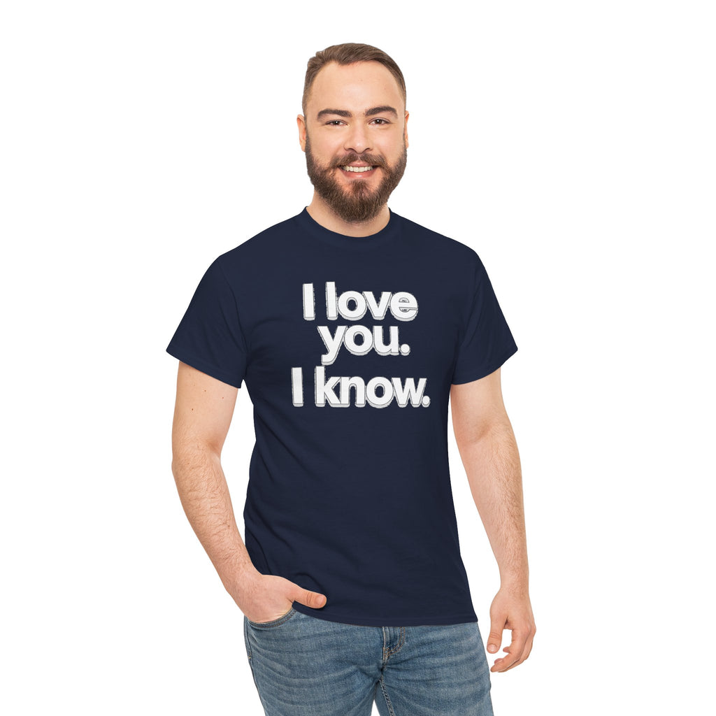 I Love You I Know Saying T‑Shirt from Star Wars
