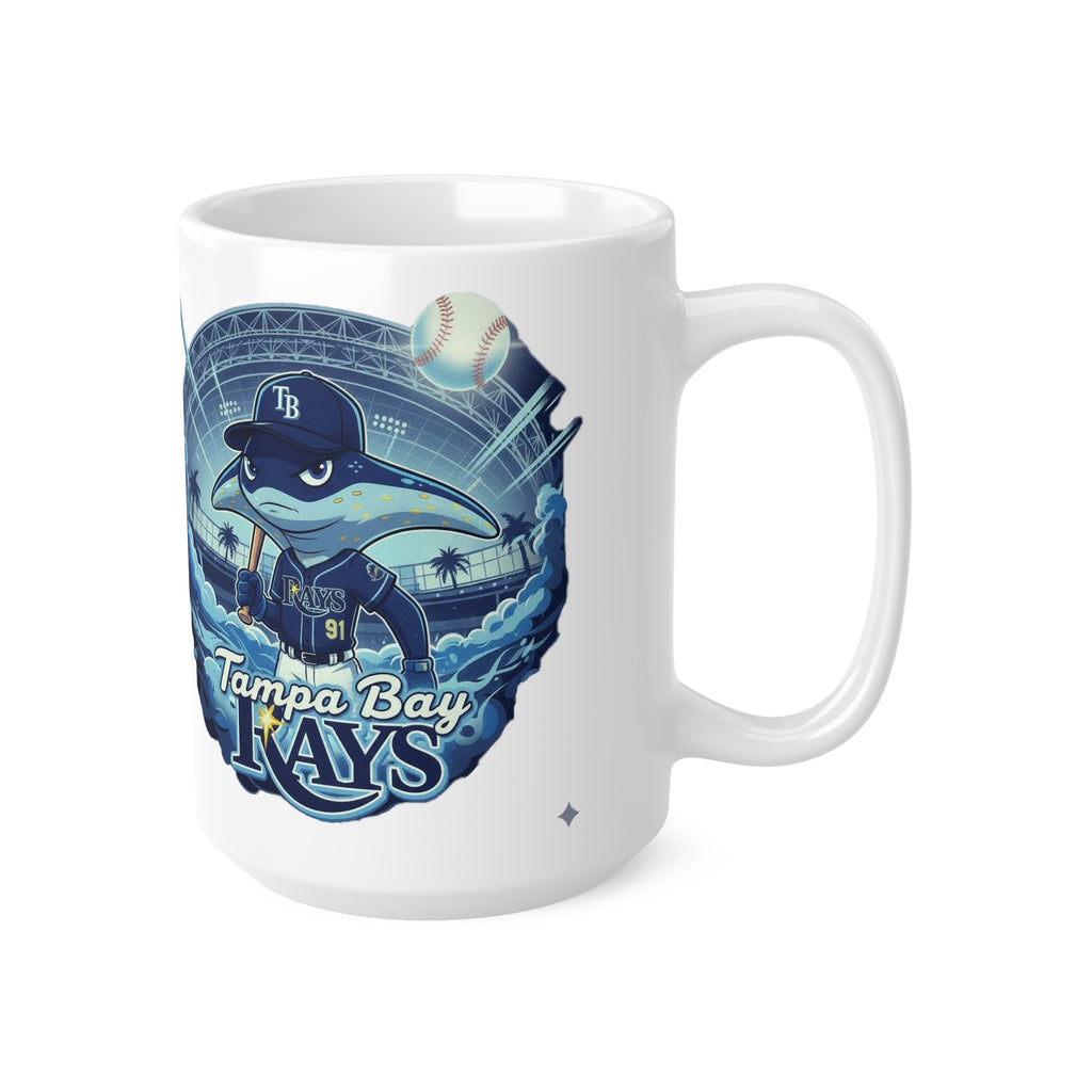 Tampa Bay Rays Mascot Ceramic Coffee Mug — 11oz & 15oz