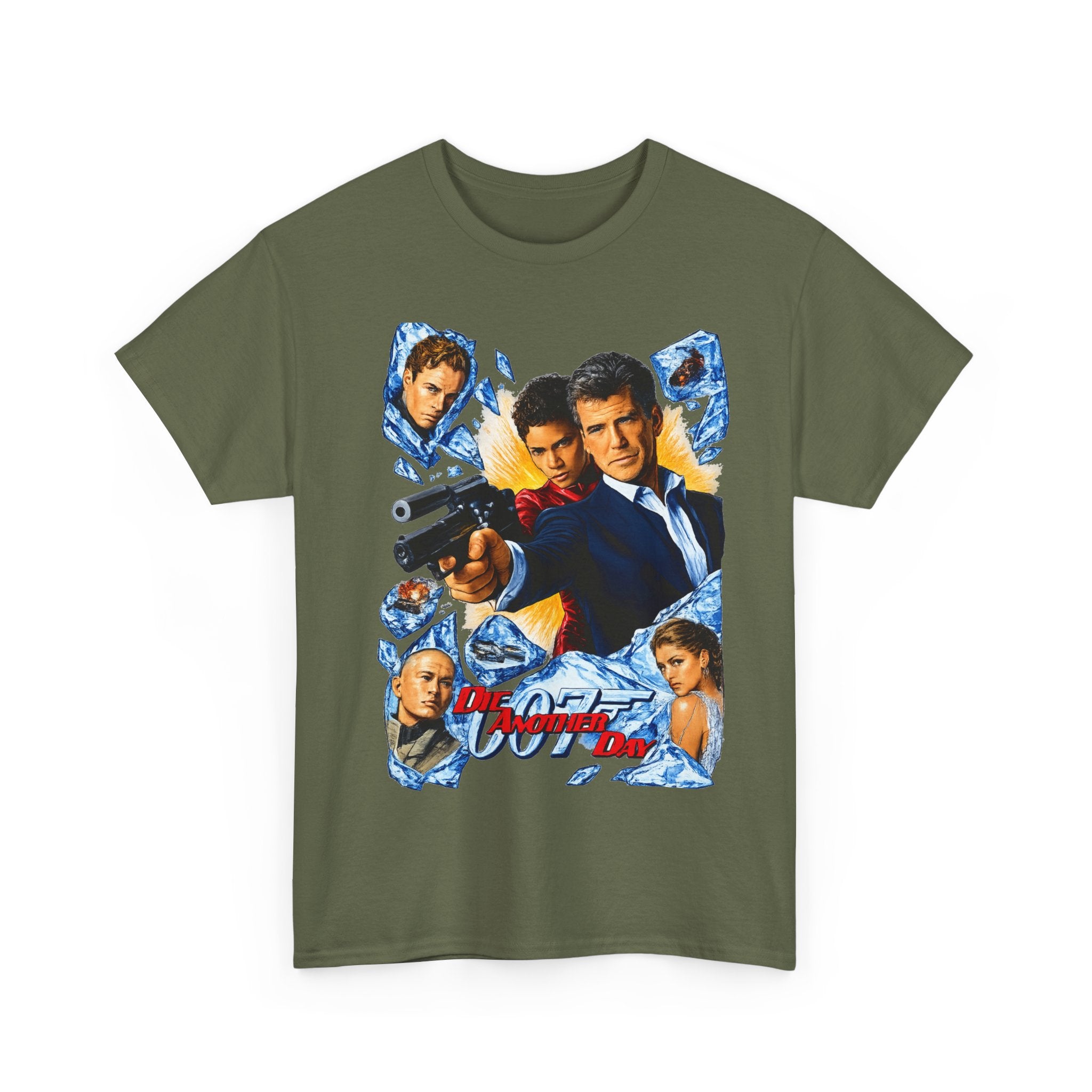James Bond 007 Die Another Day Movie Poster Tee — Classic Spy Film Graphic T-Shirt