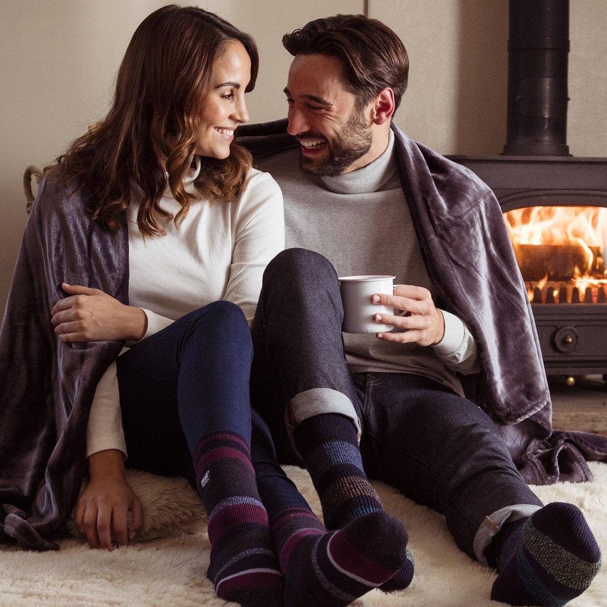 Extra Soft Fleece Thermal Giant Blanket - 270cm X 240cm