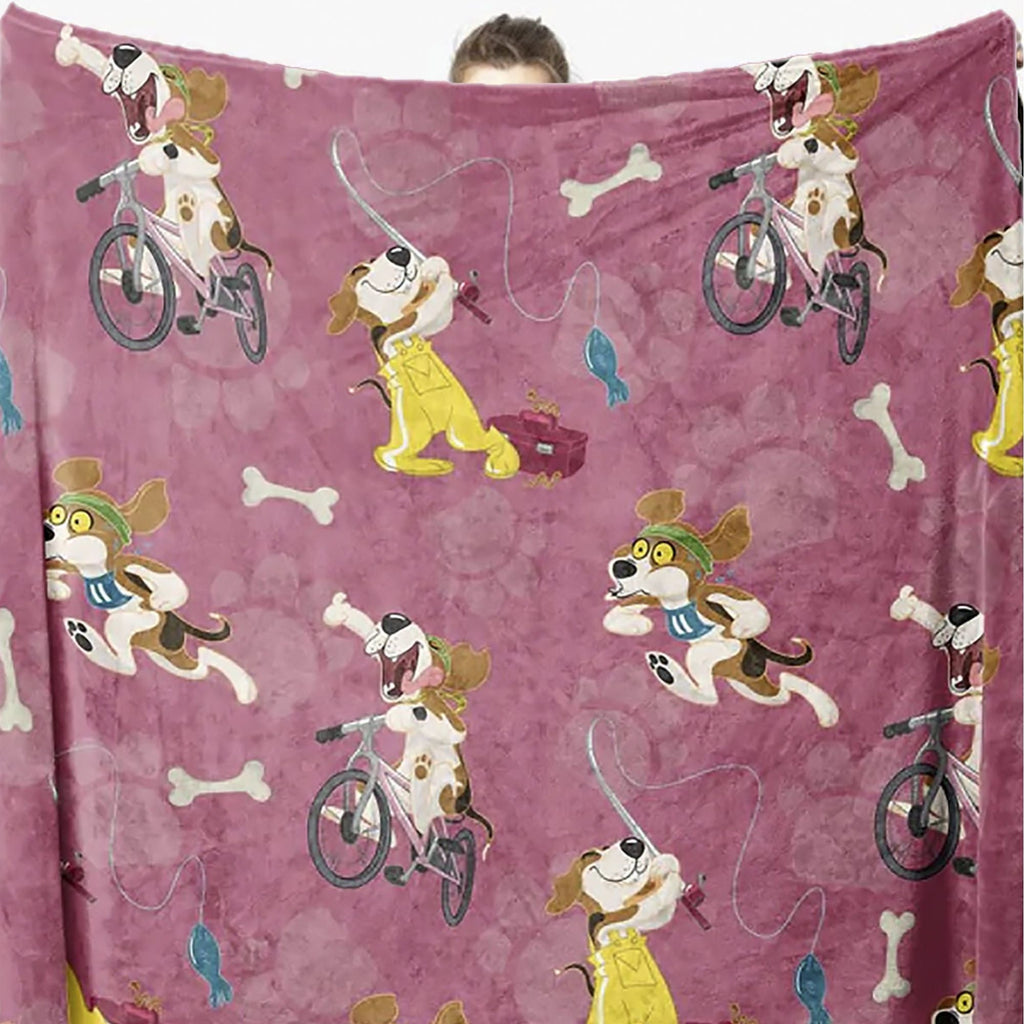 Cuddly Soft Fleece Blanket for Pets & Cold Weather