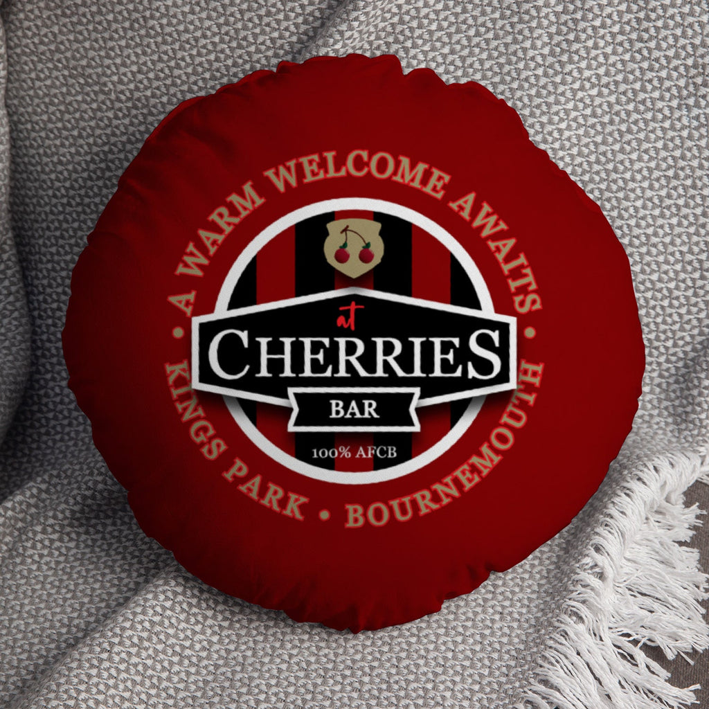 Bournemouth Cherries - Football Legends - Circle Cushion 14"