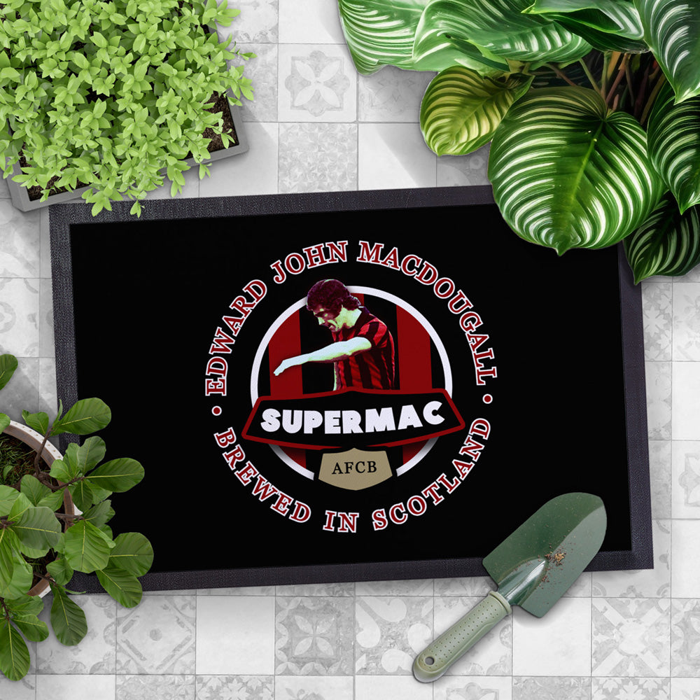 Bournemouth Ted MacDougall  - Football Legends - Door Mat -60cm X 40cm