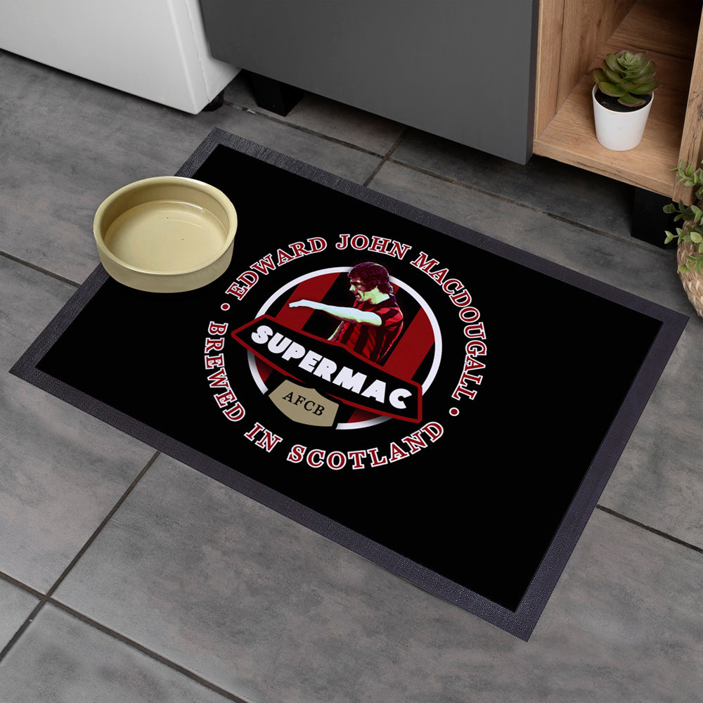 Bournemouth Ted MacDougall  - Football Legends - Door Mat -60cm X 40cm