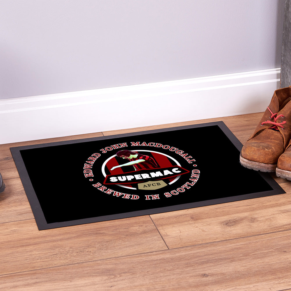 Bournemouth Ted MacDougall  - Football Legends - Door Mat -60cm X 40cm
