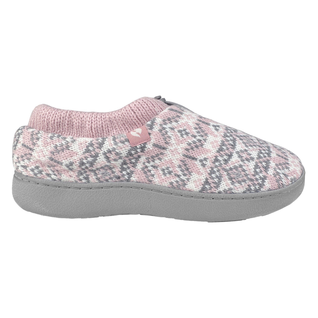 Ladies Knitted Drawstring Slippers for Winter