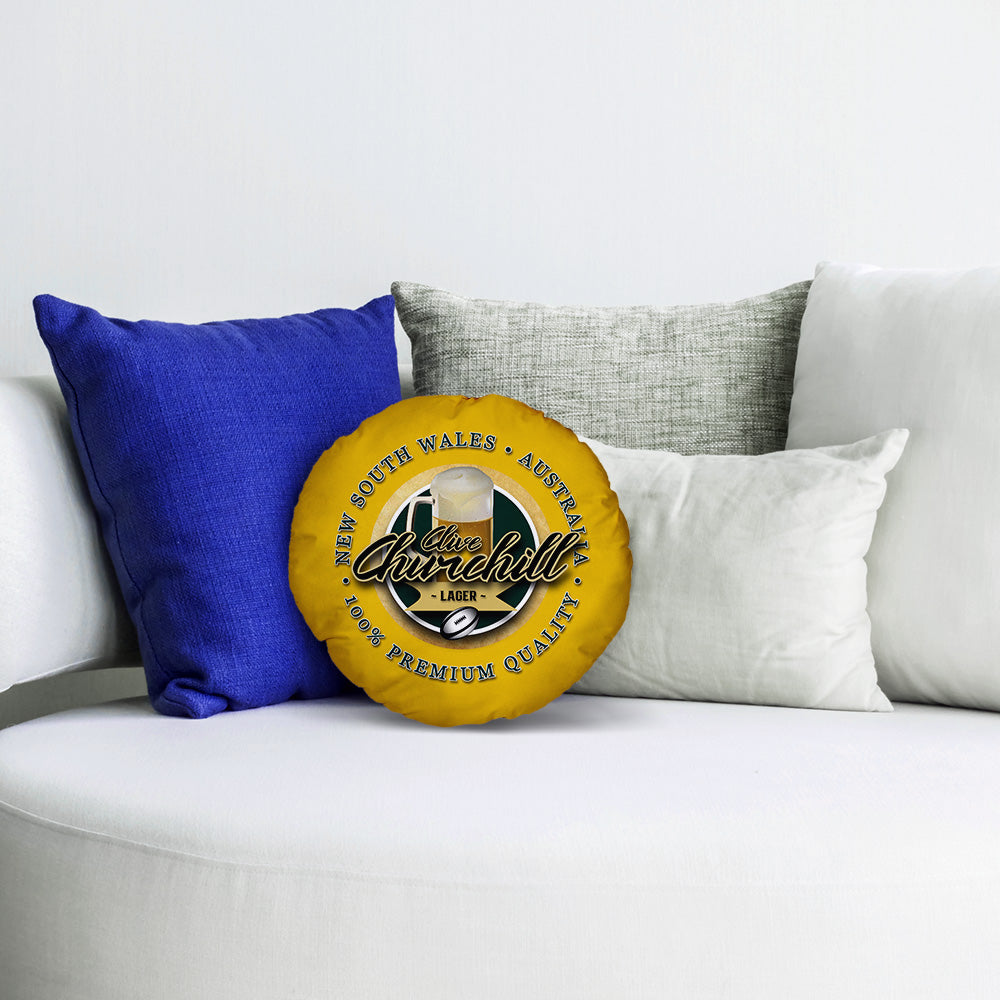 Australia Rugby League Churchill  - Legend Collection - Circle Cushion 14"