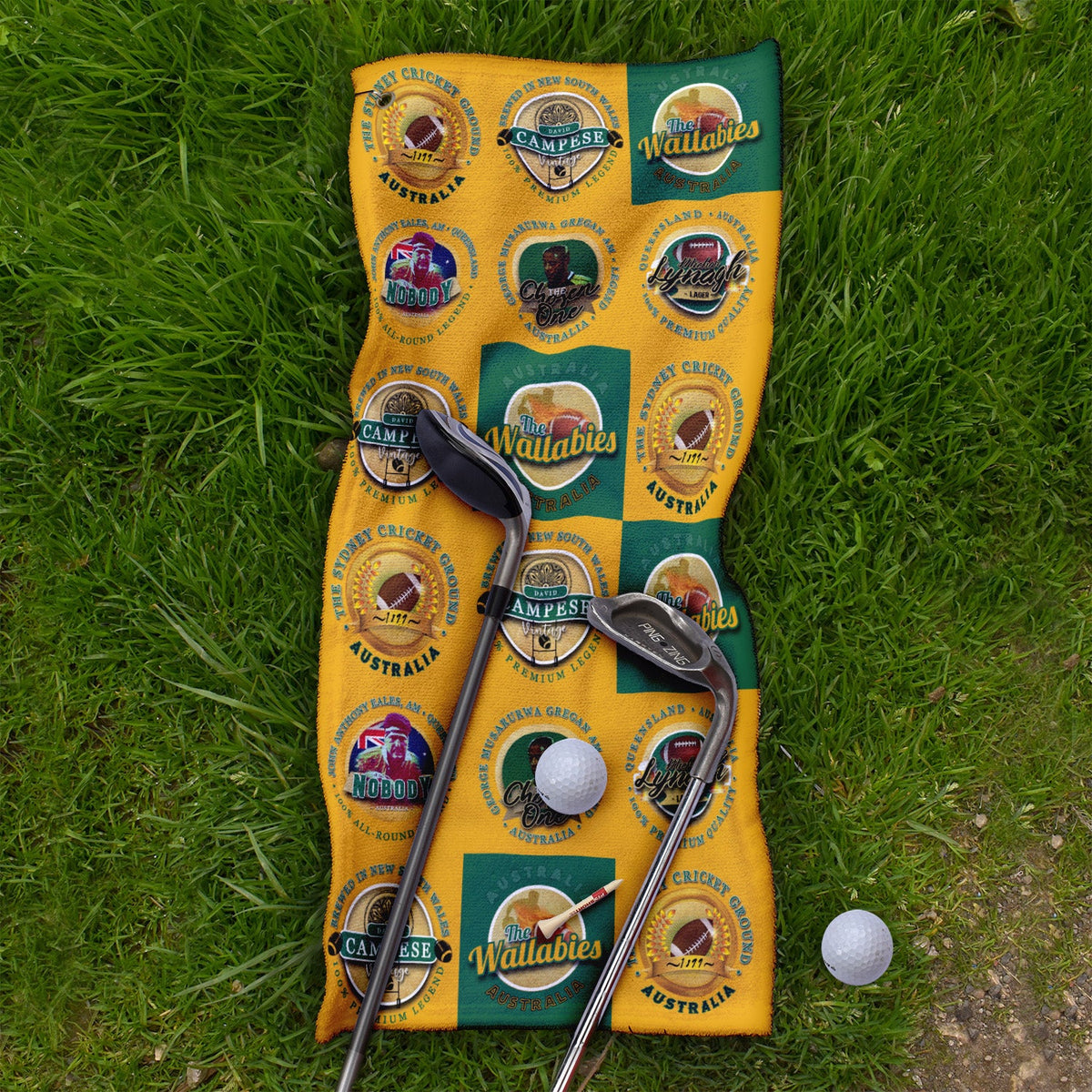 Australia Rugby Union - Legend Collection  - Golf Towel