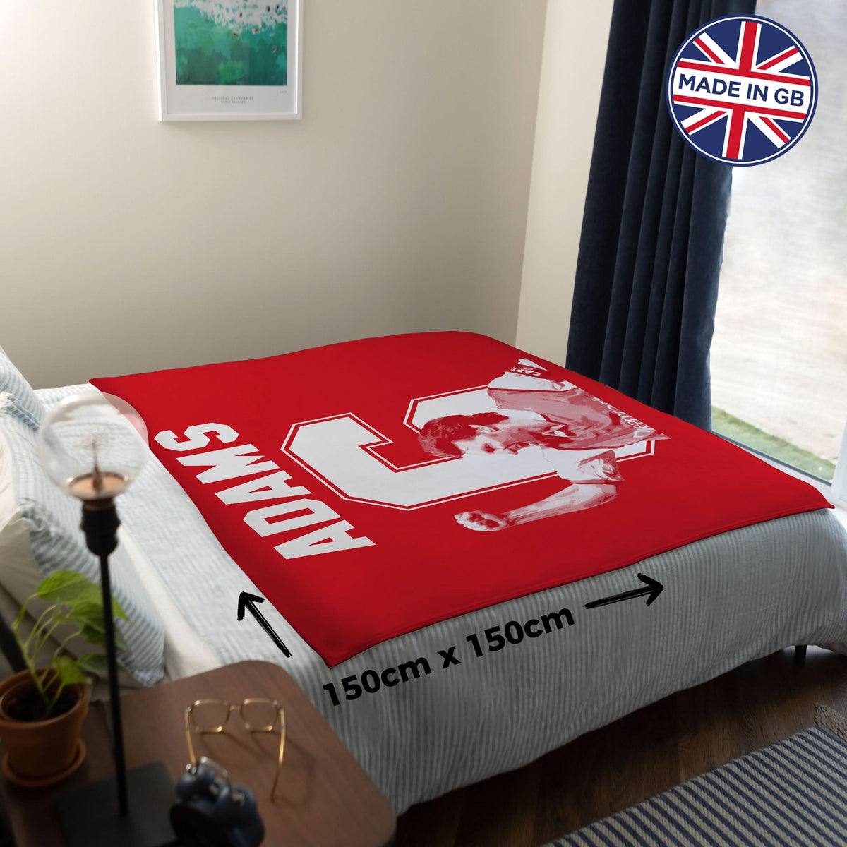 The Gooners - Adams 6 - Fleece 150cm X 150cm