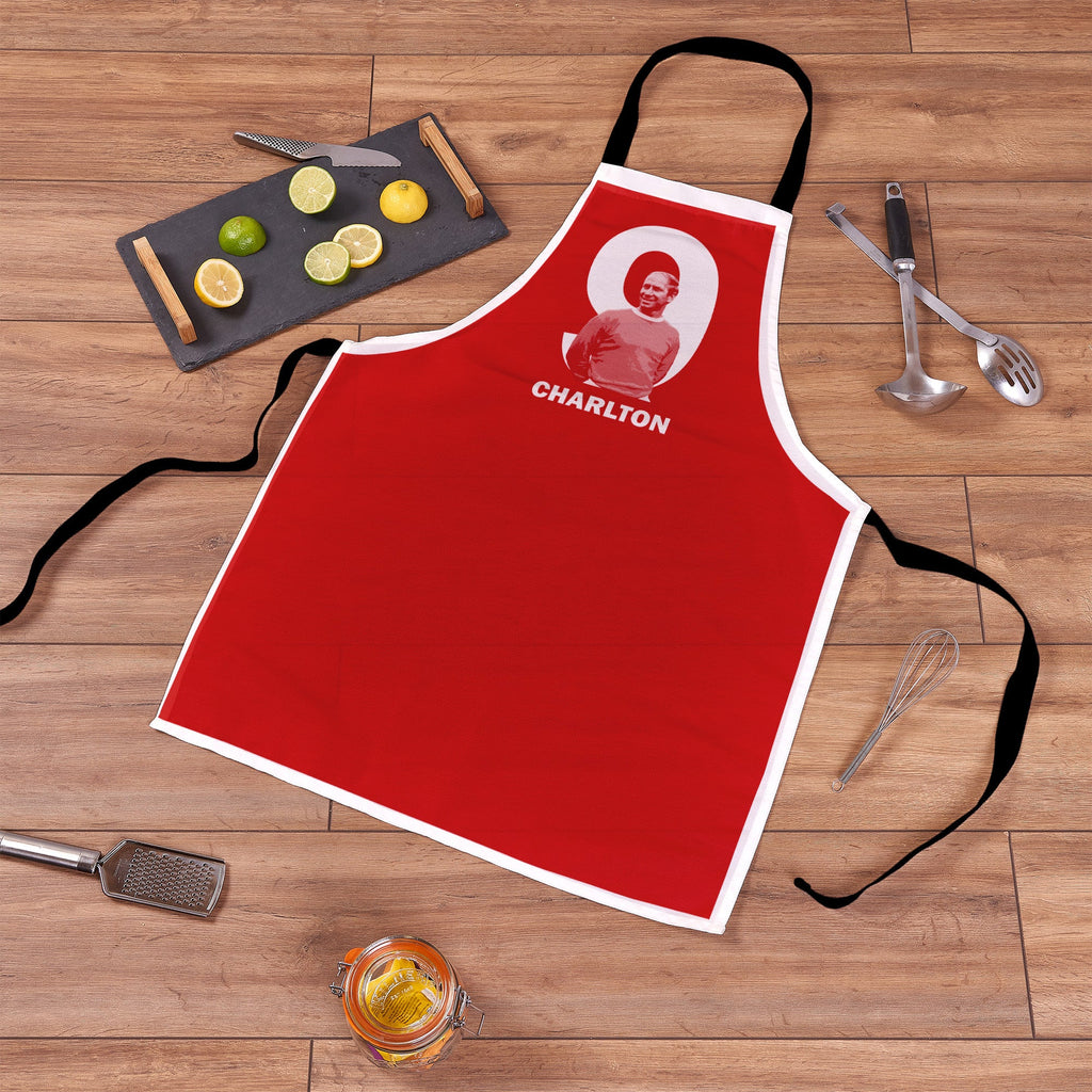Manchester Red - Charlton 9 - Water-Resistant Adults Apron
