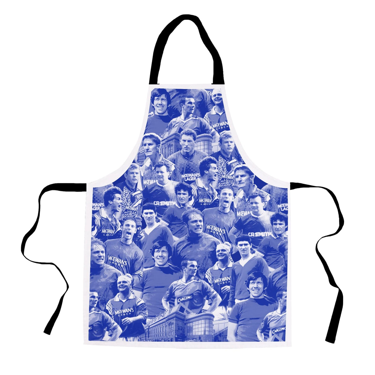 Rangers Montage - Water-Resistant Adults Apron