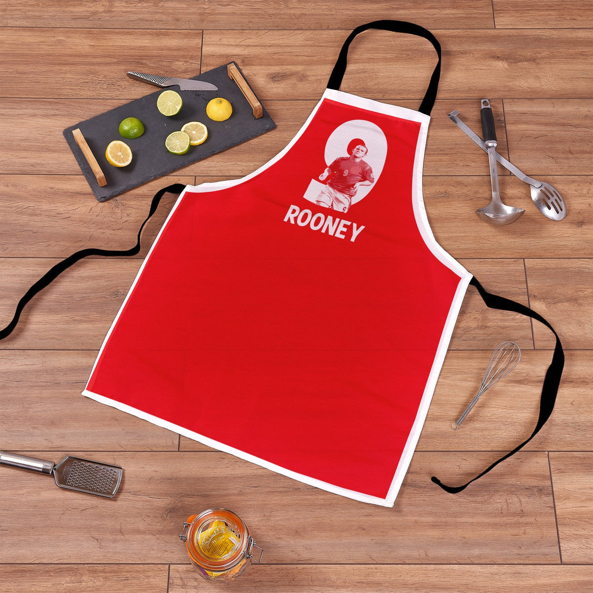 England - Rooney 9 - Water-Resistant Adults Apron