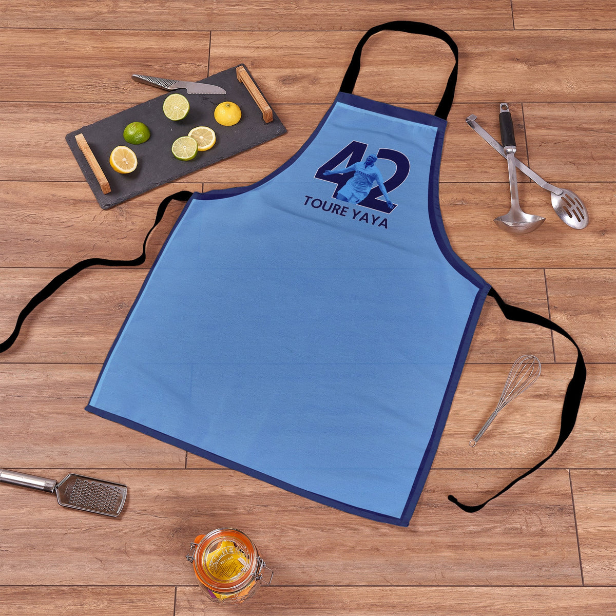 Manchester Blue - Toure 42 - Water-Resistant Adults Apron