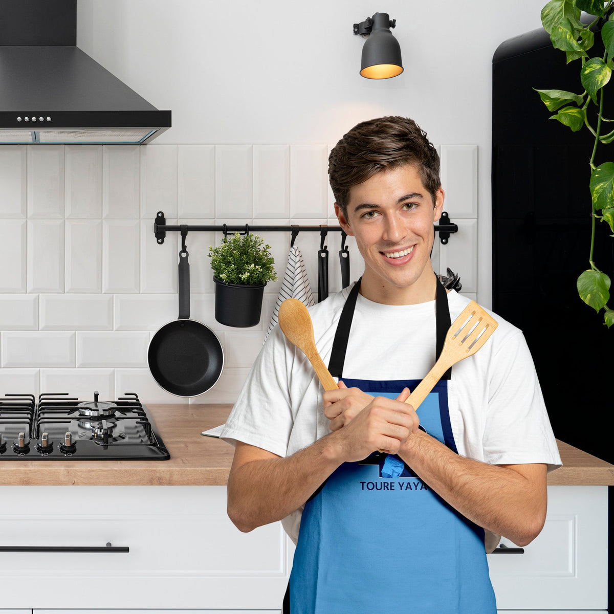 Manchester Blue - Toure 42 - Water-Resistant Adults Apron