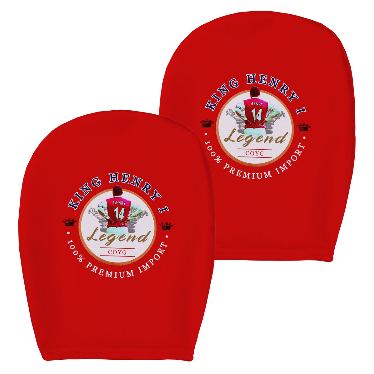The Gooners Henry - Football Legends - Headrest Cover