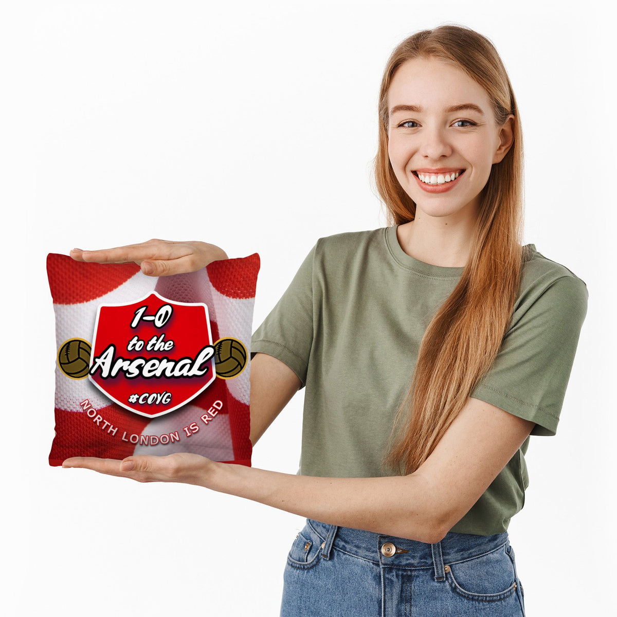 The Gooners One Nil - Football Legends - Cushion 10"