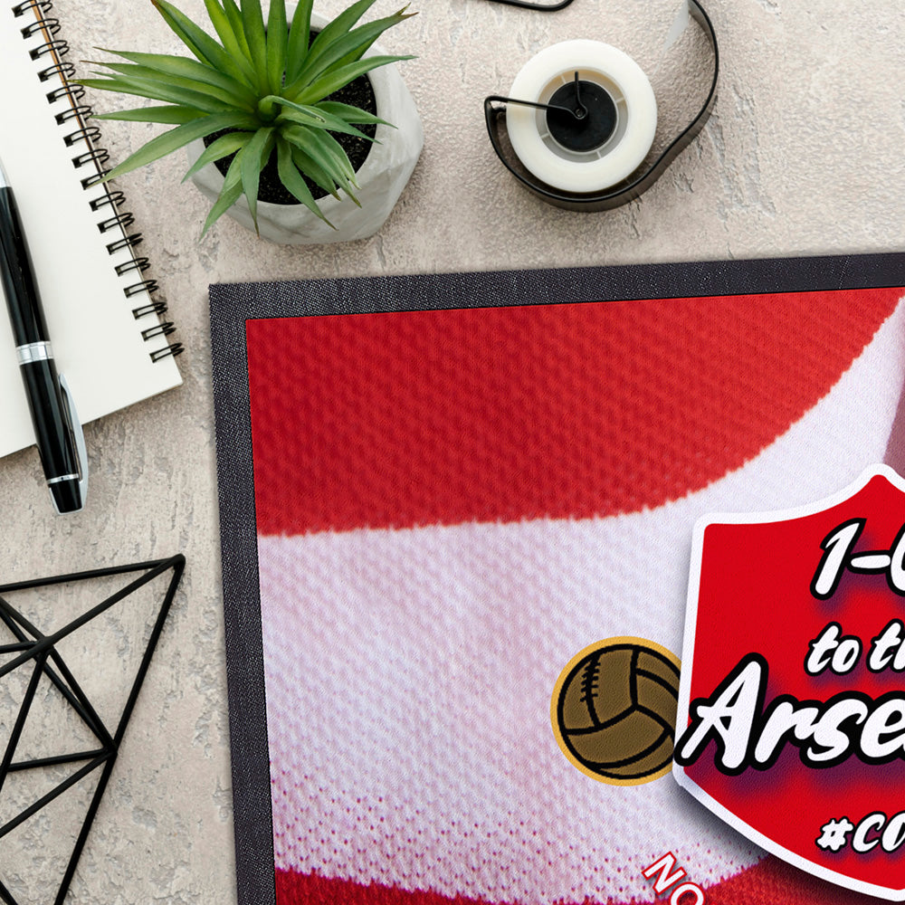 The Gooners One Nil - Football Legends - Door Mat -60cm X 40cm