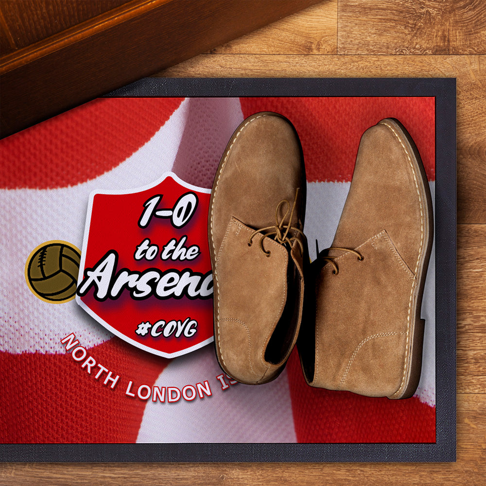 The Gooners One Nil - Football Legends - Door Mat -60cm X 40cm