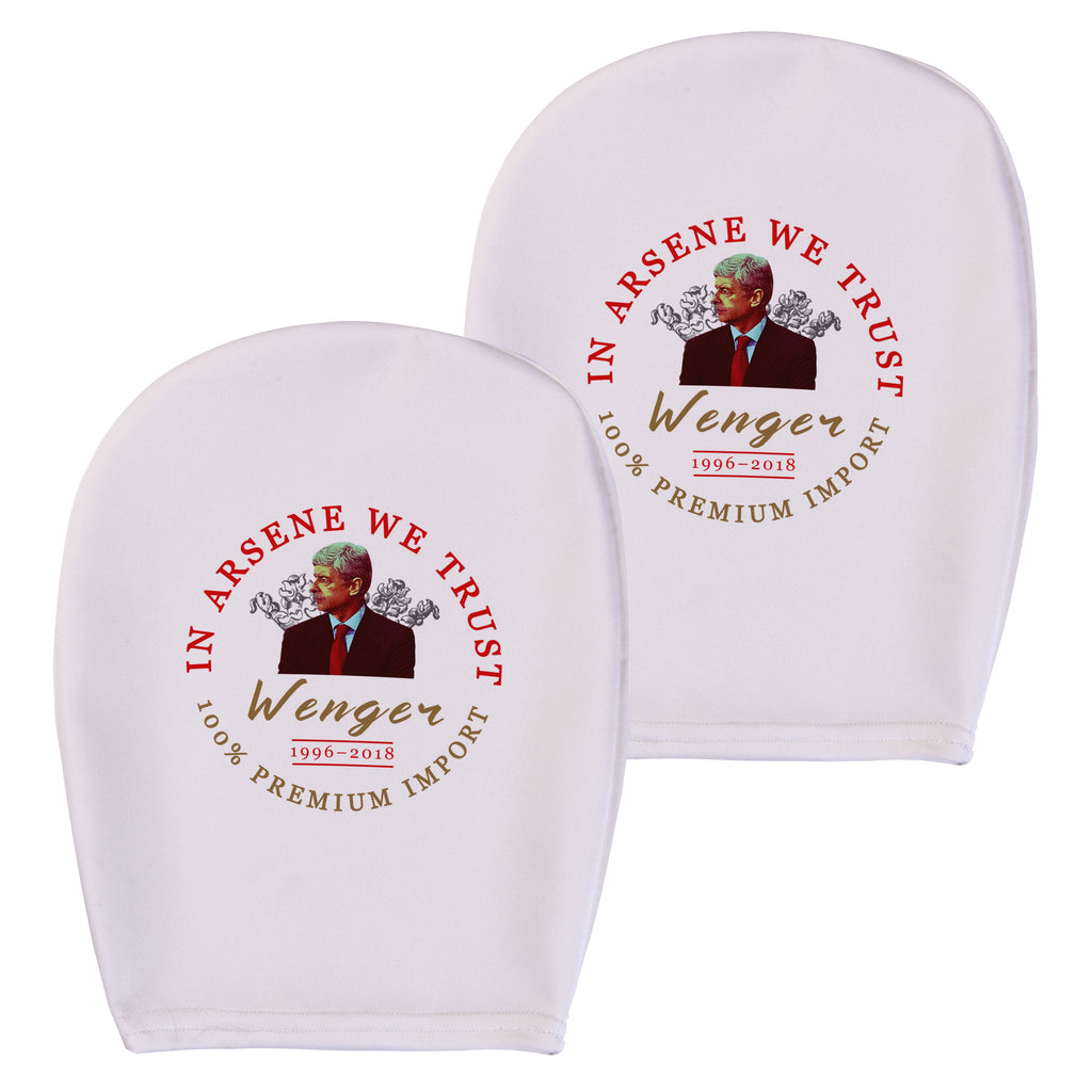 The Gooners Wenger - Football Legends - Headrest Cover