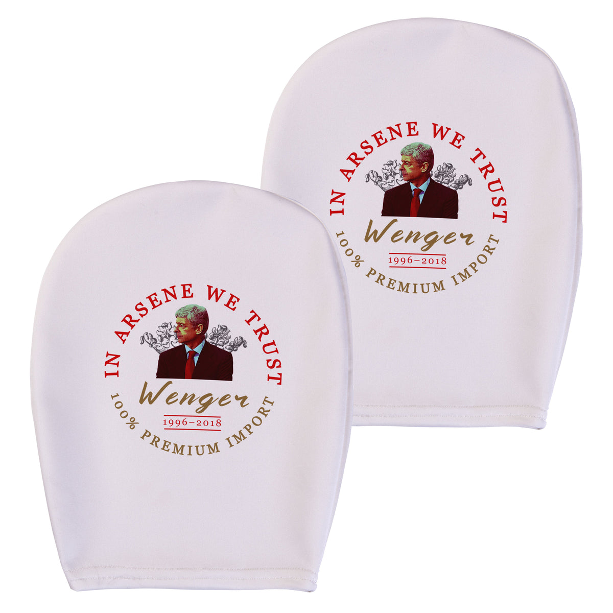 The Gooners Wenger - Football Legends - Headrest Cover