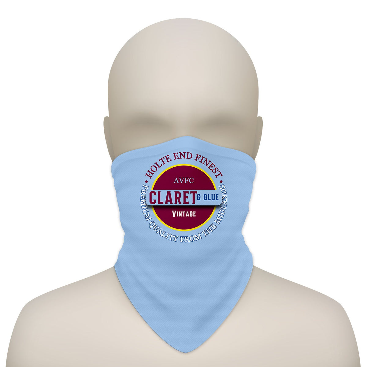 Holte Enders Claret and Blue - Football Legends - Snood