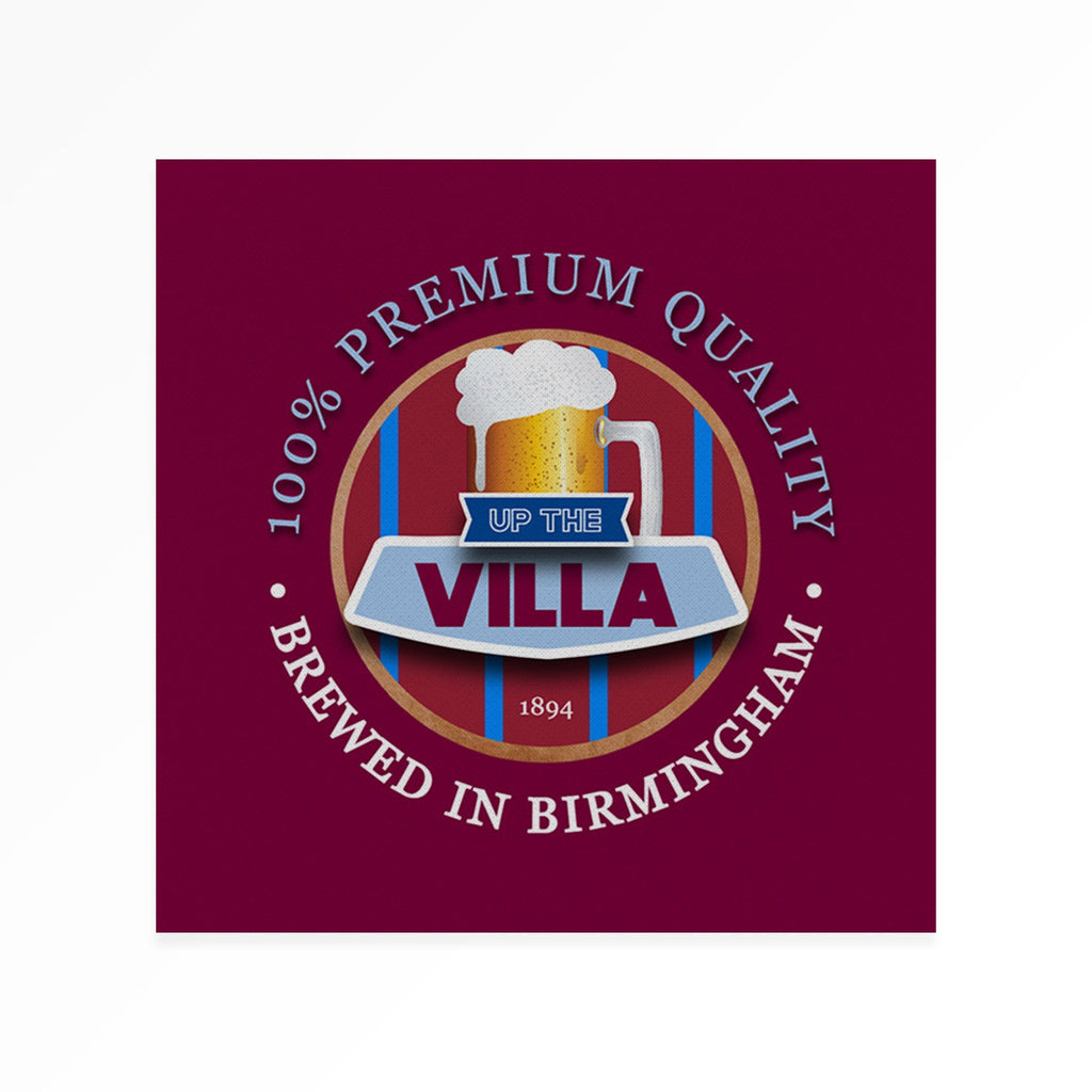 Aston Villa Football BBQ Box Bundle | Retro Man Cave Set