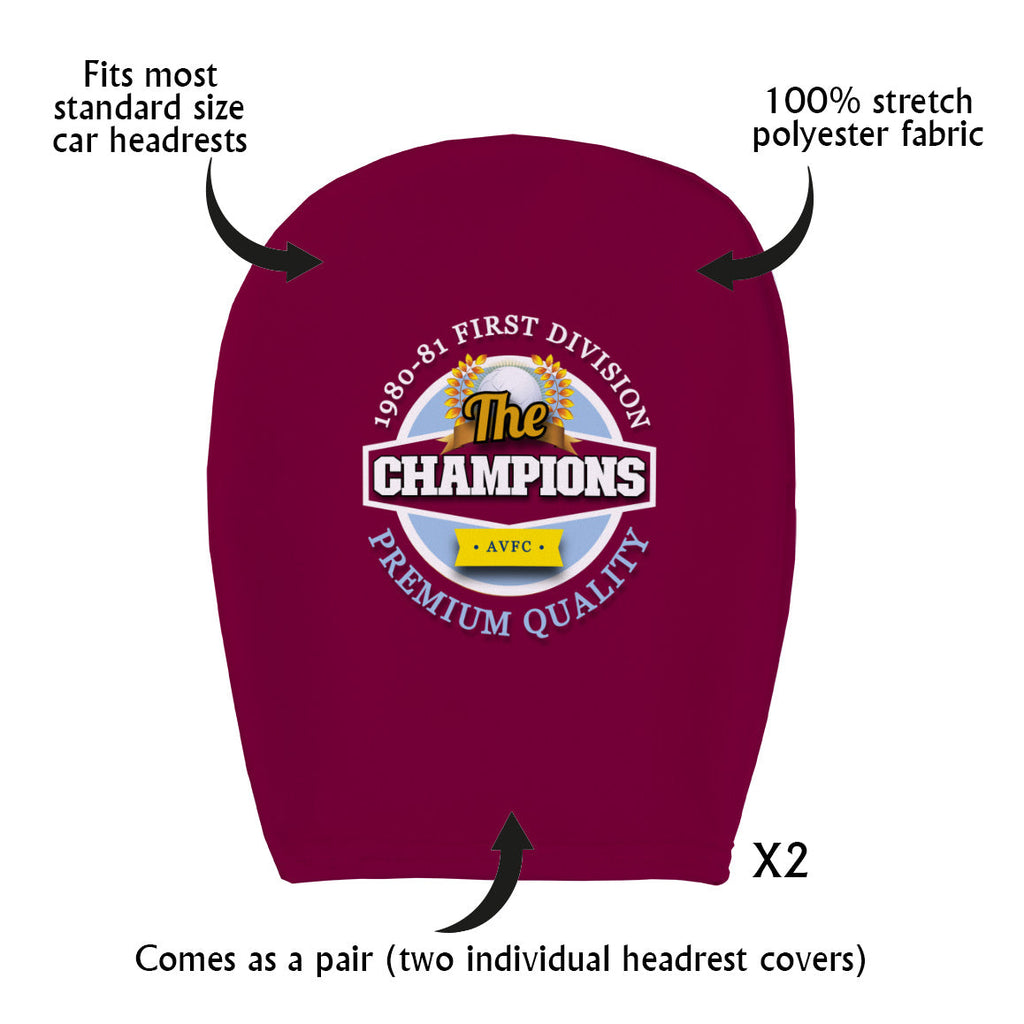 Holte Enders Div1 - Football Legends - Headrest Cover