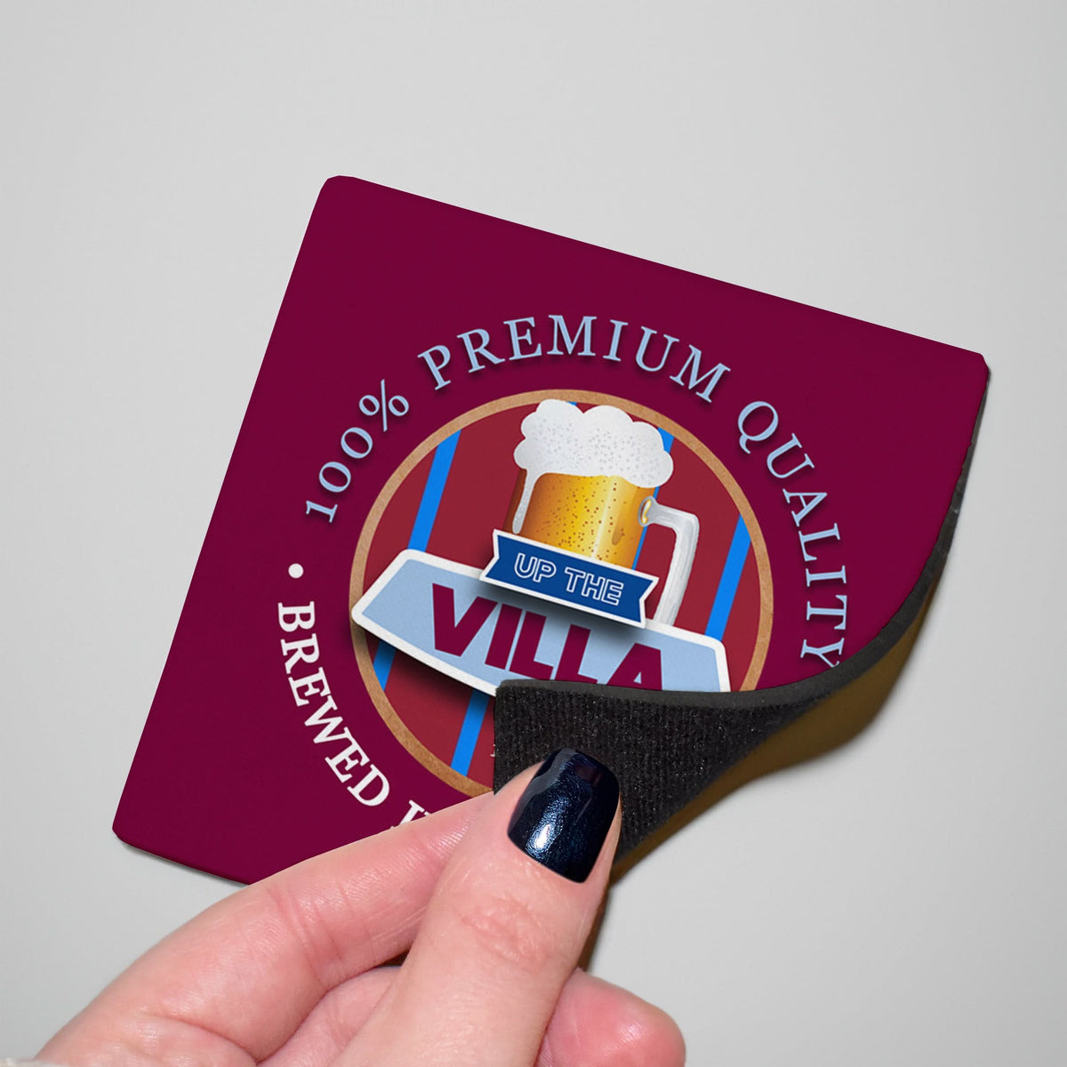 Holte Enders Up the Villa - Football Coaster - Square Or Circle