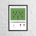 Aston Villa vs Munich 2024 Champions League Match Print