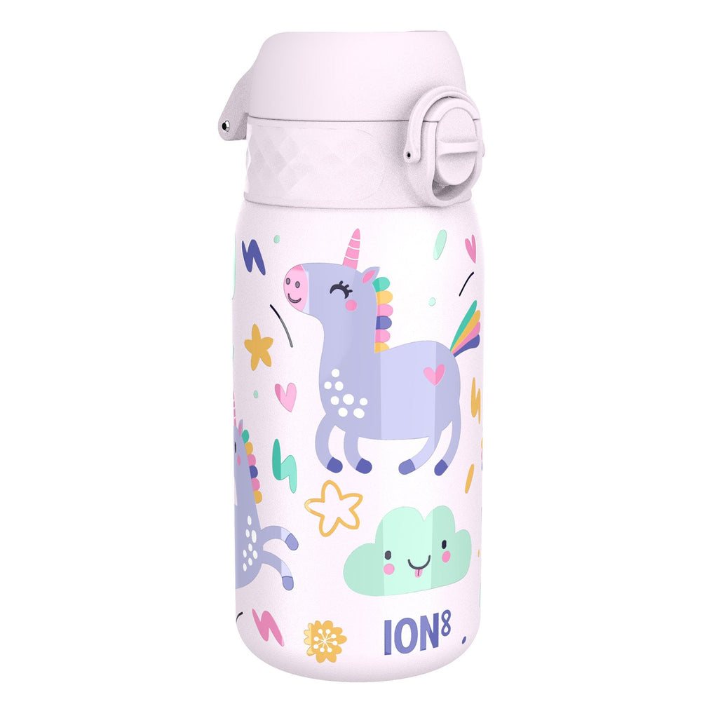 Leak Proof Thermal Steel Water Bottle, Insulated Steel, Unicorns, 320ml (11oz)