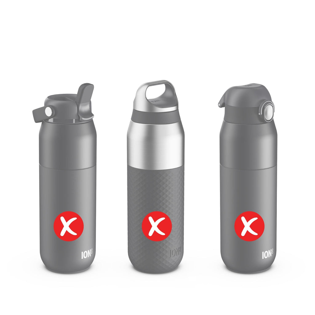 Leak Proof Water Bottle Accessory, Replacement Lid, Pink, Small / Medium