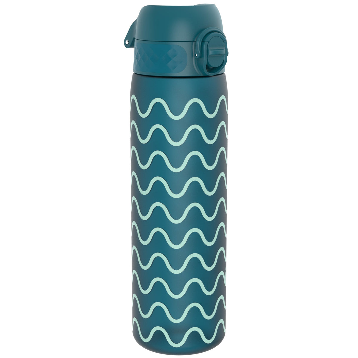 Leak Proof Slim Water Bottle, Recyclon, Waves, 500ml (18oz)