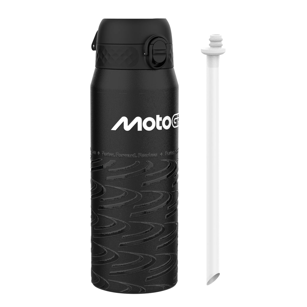 MotoGP x ION8 Insulated Steel Water Bottle, MotoGP Lean, 750ml (24oz)