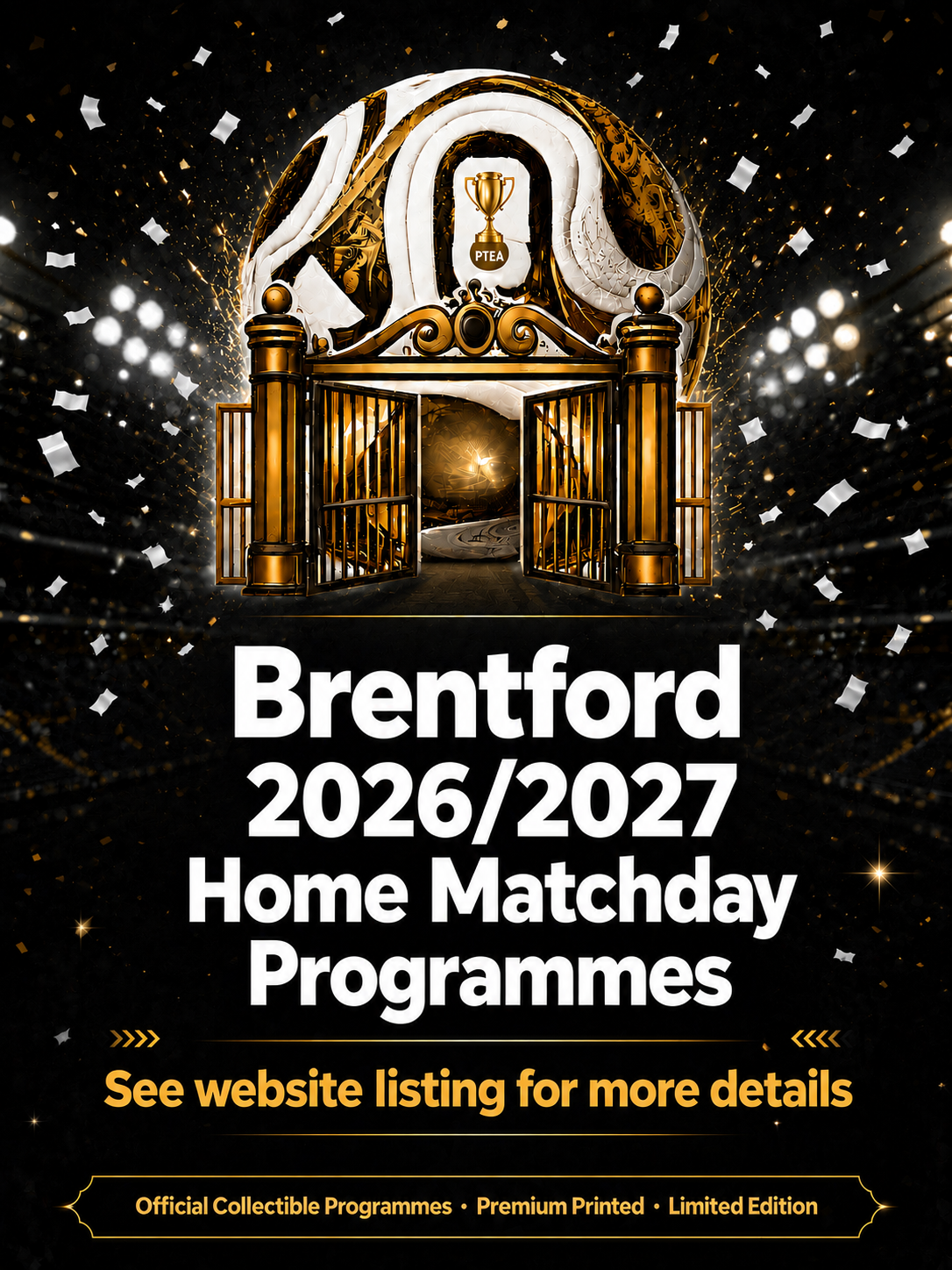 Brentford 2026/2027 Official Home Matchday Programmes