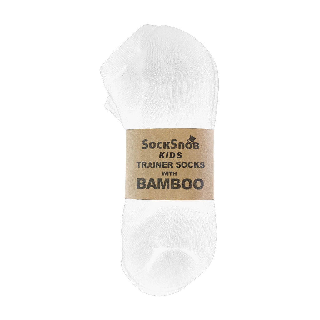 12 Pack Boys & Girls Breathable Bamboo Low Cut Running Socks