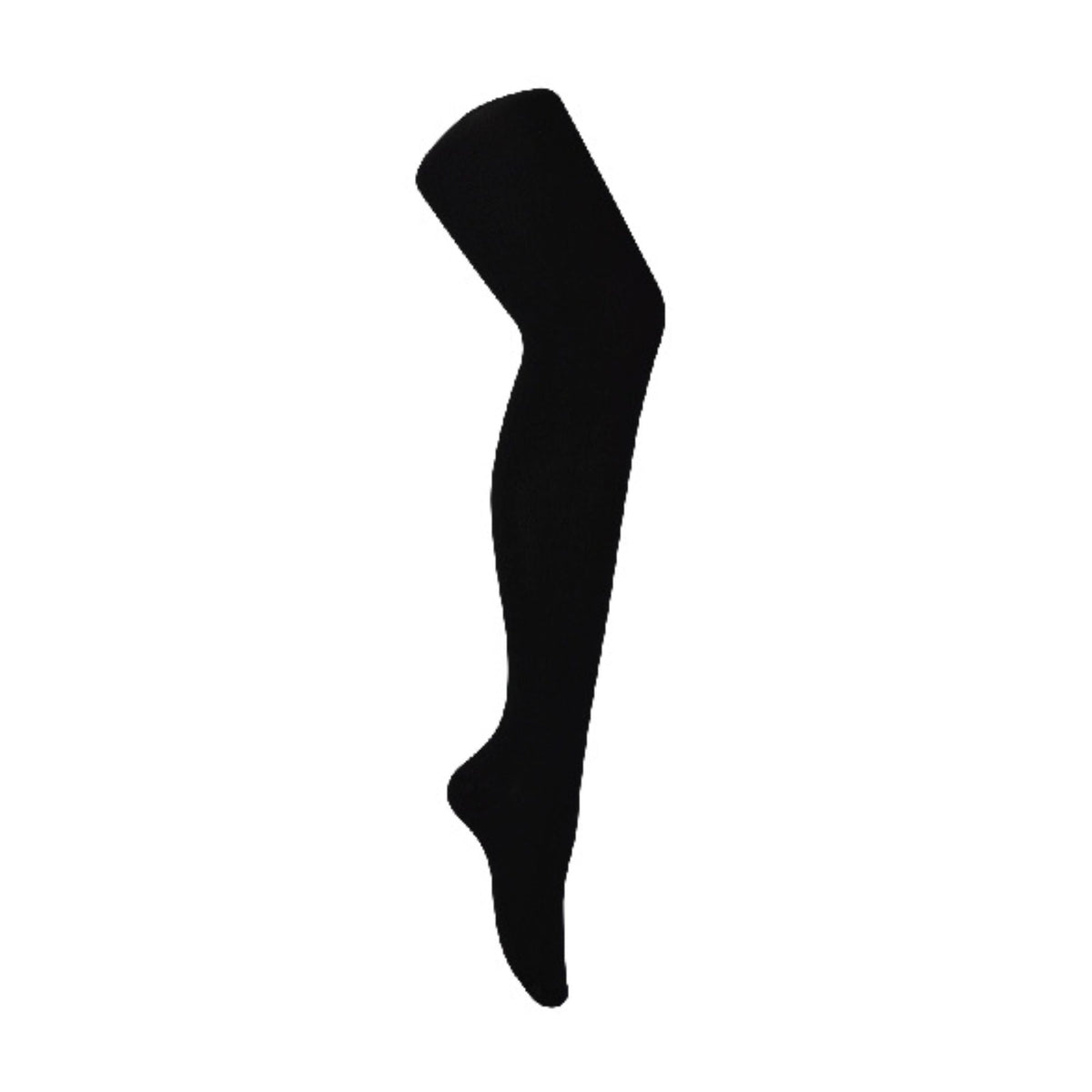 2 Pack Ladies Soft Breathable Bamboo Tights in Black