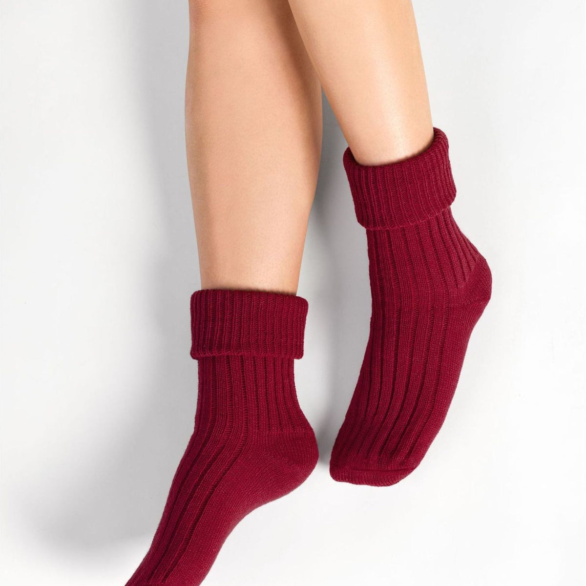 Ladies Wool Bed Socks Luxurious Super Soft Cosy Lounge Sleep Socks