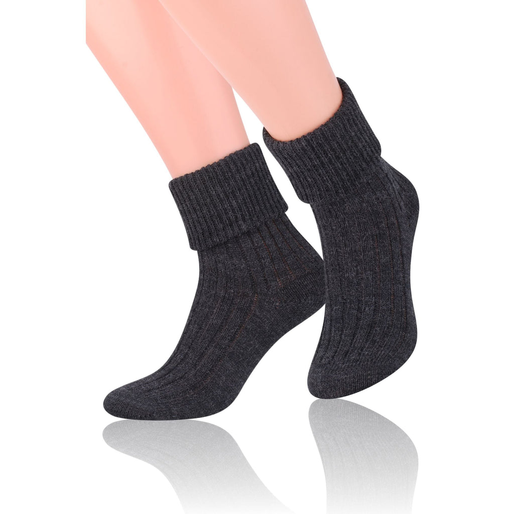 Ladies Wool Bed Socks Luxurious Super Soft Cosy Lounge Sleep Socks